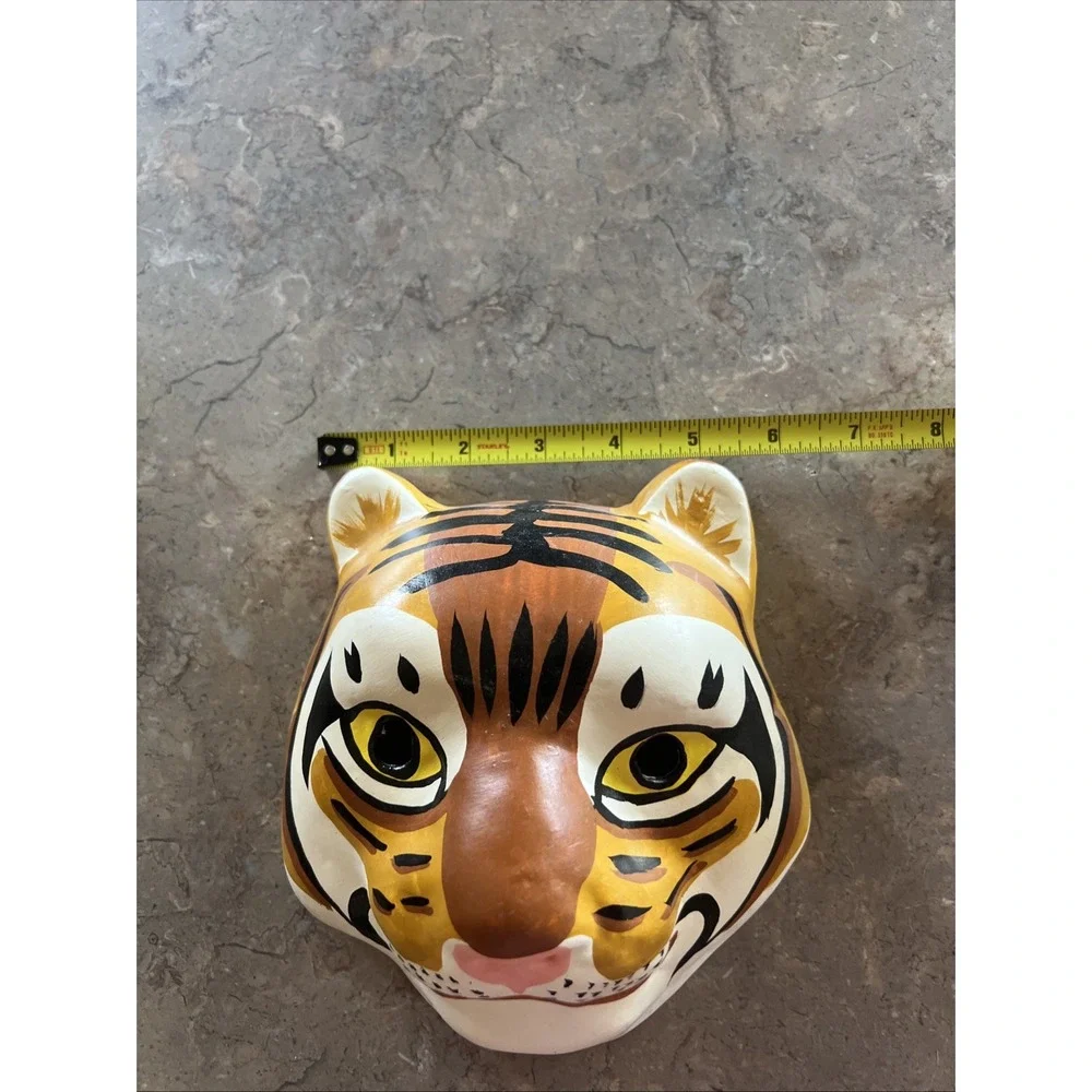 Vintage Rare Korean Folk Tiger Mask Paper Mache